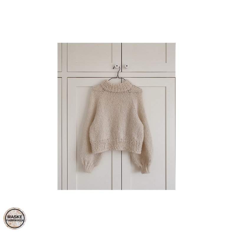 PetiteKnit - Louisiana Sweater, strikkeopskrift (papir)
