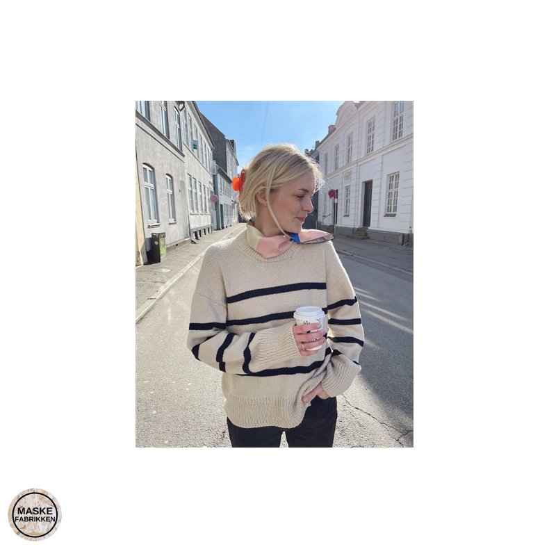 PetiteKnit - Marseille Sweater, strikkeopskrift (papir)