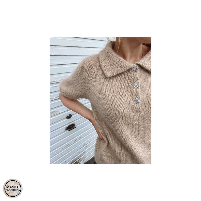 PetiteKnit - Maude Tee, strikkeopskrift (papir)