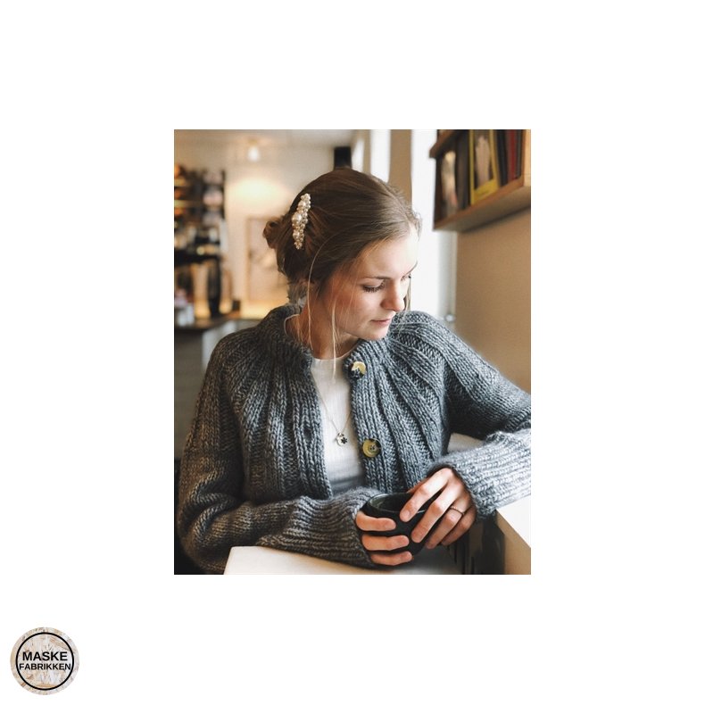 PetiteKnit - Sunday Cardigan, strikkeopskrift (papir)