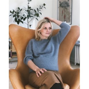 PetiteKnit - Novice Sweater - Mohair Edition, strikkeopskrift (papir)