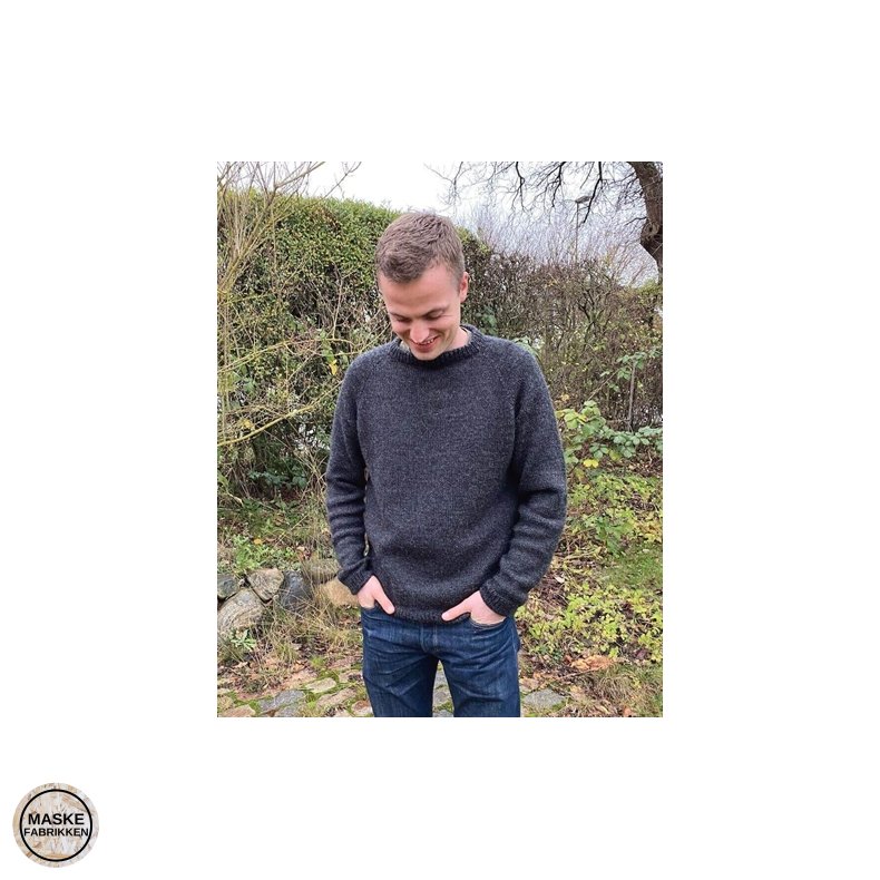 PetiteKnit - Hanstholm Sweater, strikkeopskrift (papir)