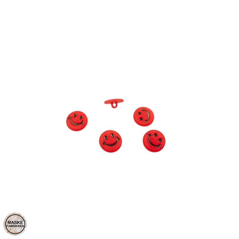 Rd smiley, 15 mm
