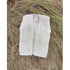 PetiteKnit - November Vest, strikkeopskrift (papir)