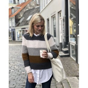 PetiteKnit - Sekvens Sweater, strikkeopskrift (papir)