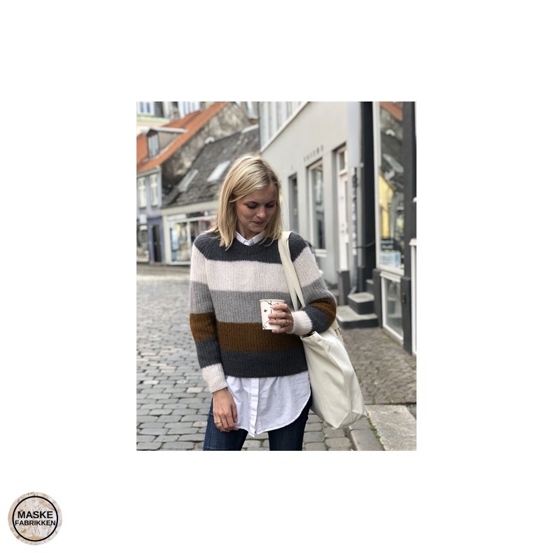 PetiteKnit - Sekvens Sweater, strikkeopskrift (papir)