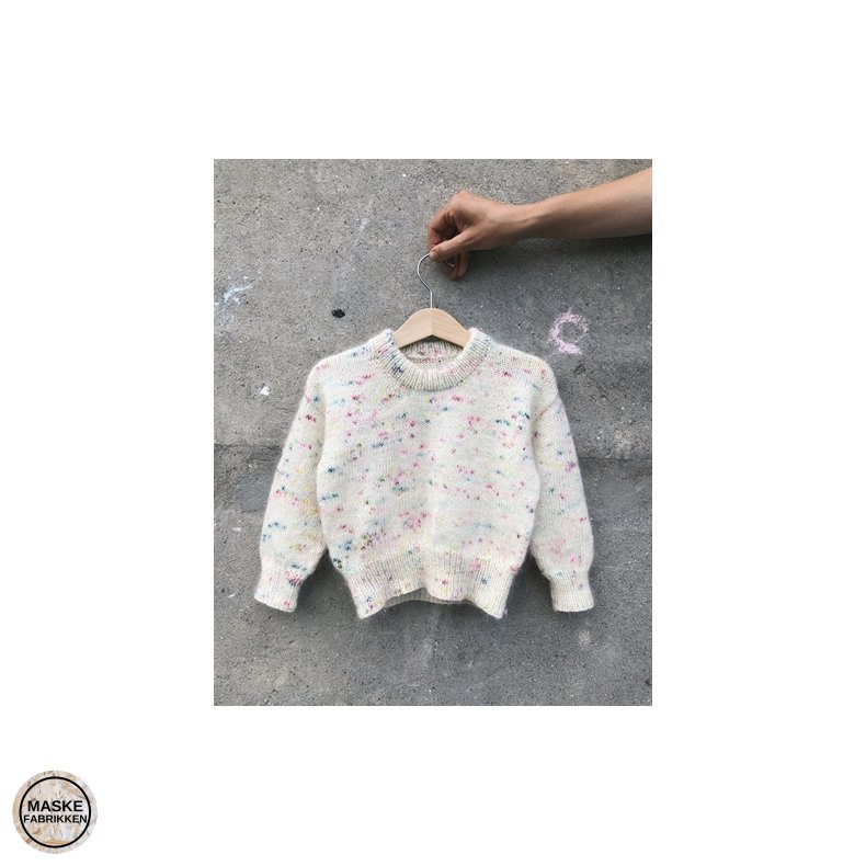 PetiteKnit - Stockholm Sweater Junior, strikkeopskrift (papir)