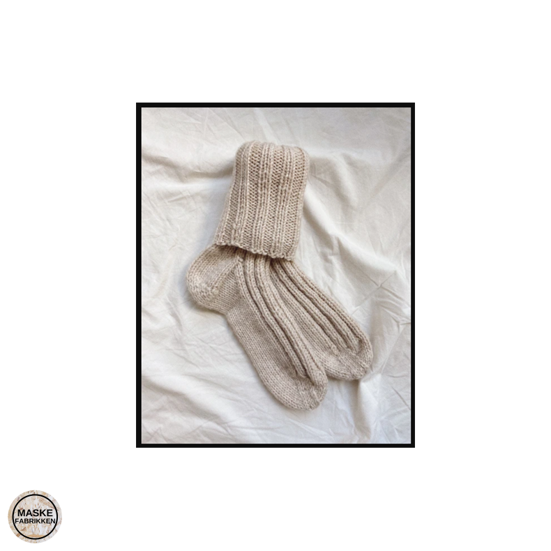 PetiteKnit - Sunday Socks, strikkeopskrift (papir)