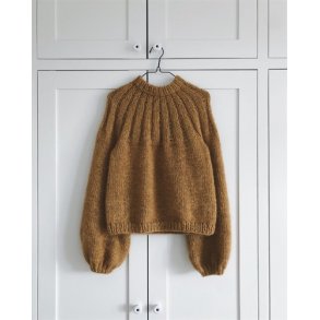 PetiteKnit - Sunday Sweater, strikkeopskrift (papir)