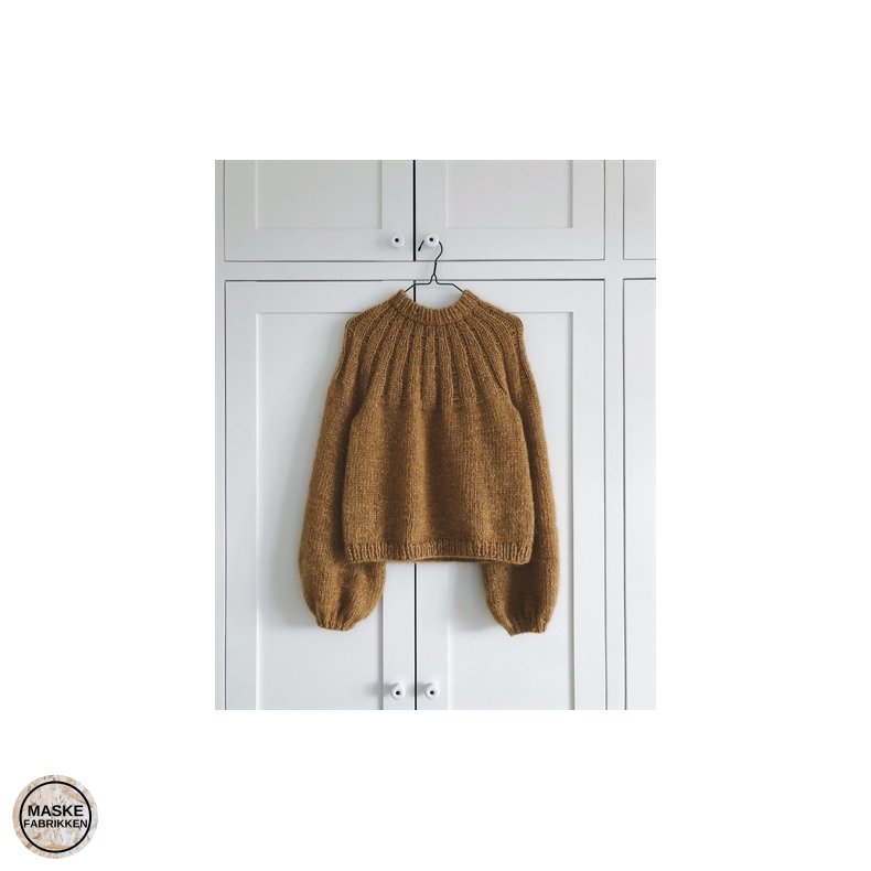 PetiteKnit - Sunday Sweater, strikkeopskrift (papir)