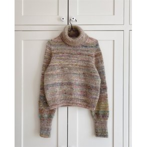 PetiteKnit - Terrazzo Sweater, strikkeopskrift (papir)