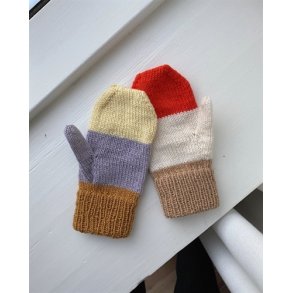 PetiteKnit - Vesterhavsvanter Junior, strikkeopskrift (papir)