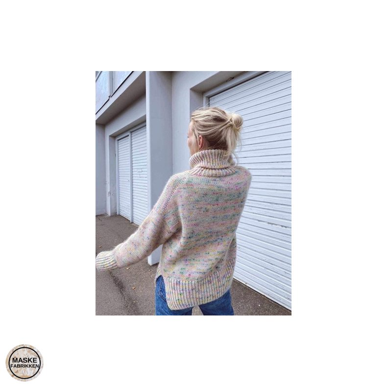 PetiteKnit - Wednesday Sweater, strikkeopskrift (papir)