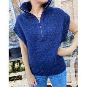 PetiteKnit - Zipper Slipover, strikkeopskrift (papir)