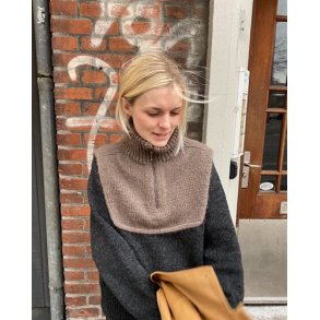 PetiteKnit - Zipper Neck, strikkeopskrift (papir)