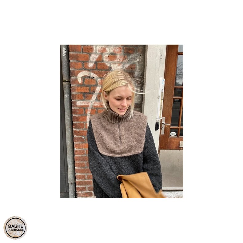 PetiteKnit - Zipper Neck, strikkeopskrift (papir)